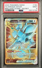 Arceus VSTAR 184/172 - PSA 9